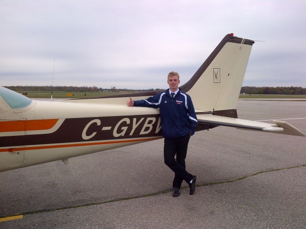 Austin's First Solo