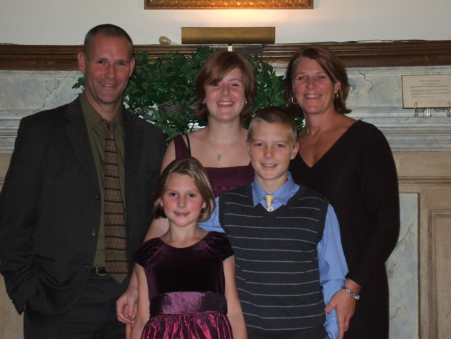 Janice's Family, Owen, Sutton, Kirsten, Aidan and Janice