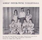 14: l Girls Inter-Wing Volleyball Team